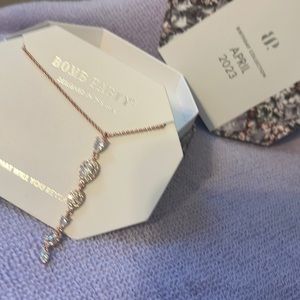 New April collection bomb party necklace